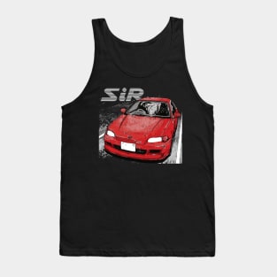 Shingo Shoji's Honda Civic SiR-II (EG6) INITIAL D Tank Top